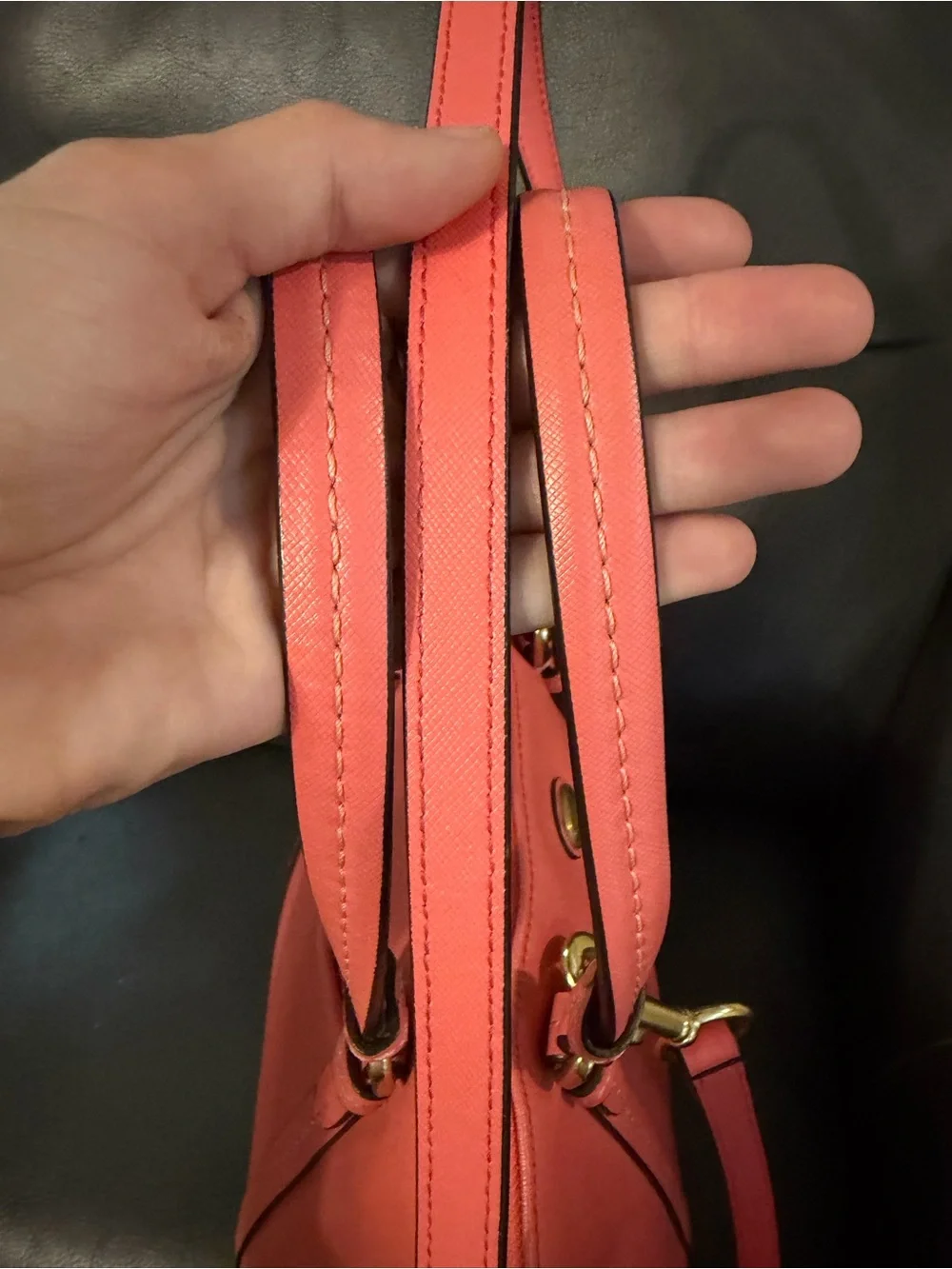 Coach Peyton Coral Dome Satchel